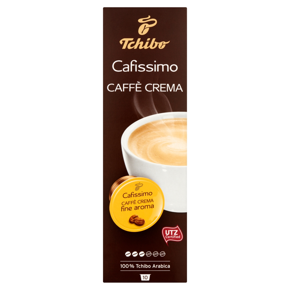 Tchibo Caffe Crema Fina aroma kapszula 30db Kávé kapszula Tchibo Caffe Crema Fina aroma kapszula 30db Kávé kapszula